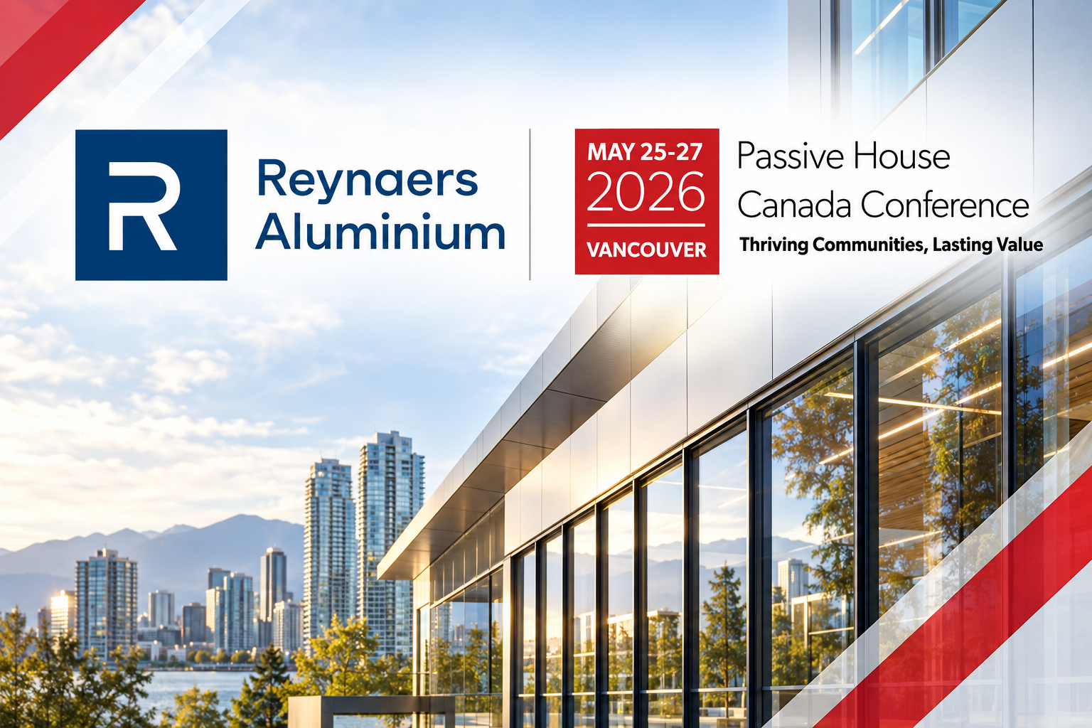 Reynaers Aluminium North America Joins Passive House Canada Conference in Vancouver