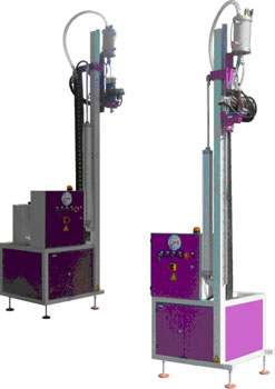 ADF — automatic desiccant filling STATION