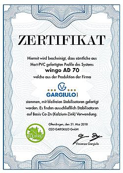 Certificates