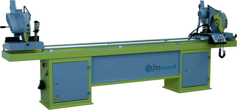 KM-1 double-head profile cutting machine