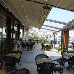 PERGOLA — an aluminum system for restaurants and terraces