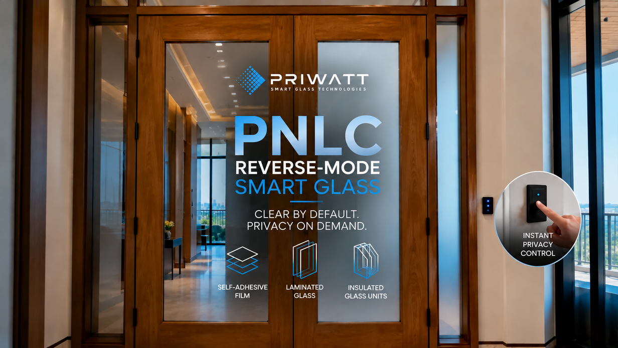 PNLC (Reverse-Mode Switchable Glass)