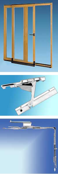 Atrium HKS — hardware for parallel-slide units.